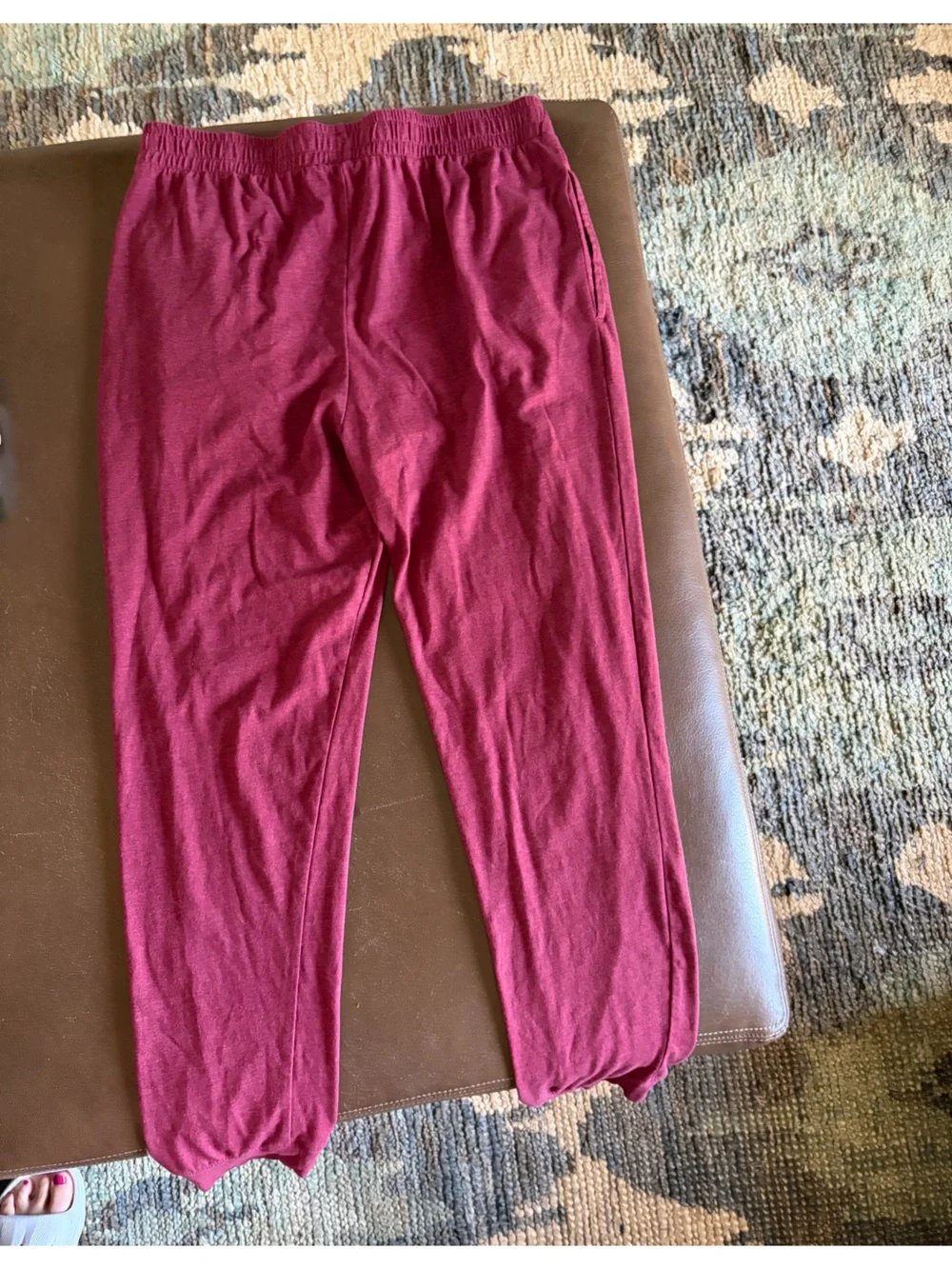 Maroon 'Aggies' Joggers